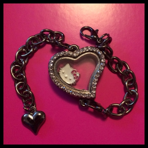 Floating locket bracelet - Picture 2 of 2