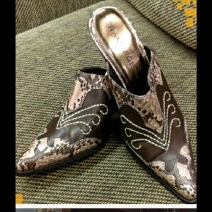 Western Booties Slide on