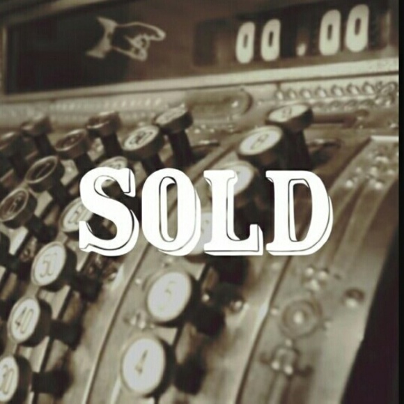 These Items are SOLD