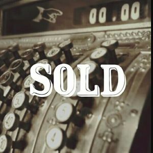 These Items are SOLD