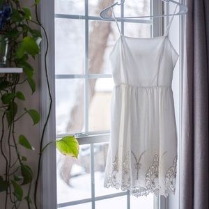 🎉HP🎉 White Cotton Sundress