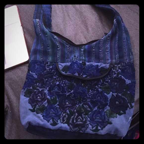Costa Rican cross body handmade bag