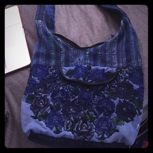 Costa Rican cross body handmade bag