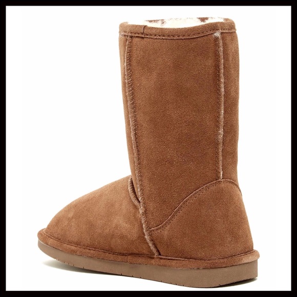 COZY SHEARLING LINED ANKLE BOOTIES SUEDE BOOTS A2C - Picture 2 of 9