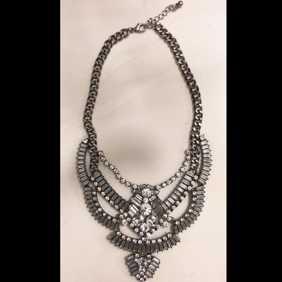 Rhinestone Statement Necklace