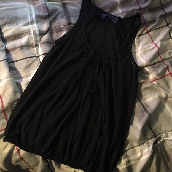 Black american eagle tank top