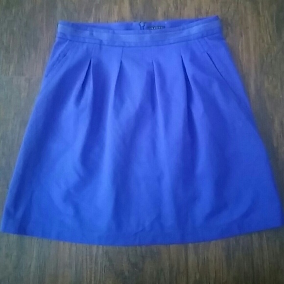 Theory Dresses & Skirts - Theory cobalt blue midi skirt 10