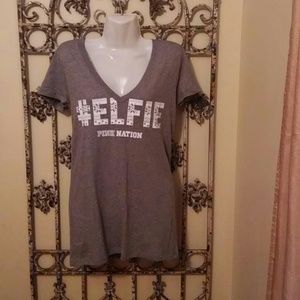 Victoria secret pink t-shirt