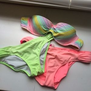 Victoria's Secret bikini top and bottoms bundle