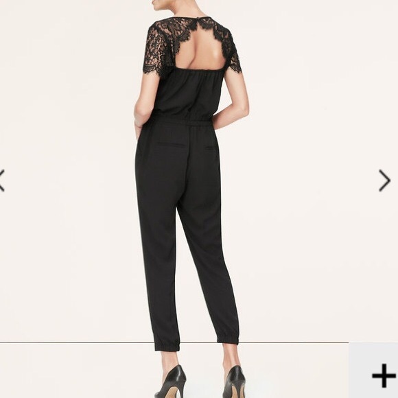 LOFT lace jumpsuit