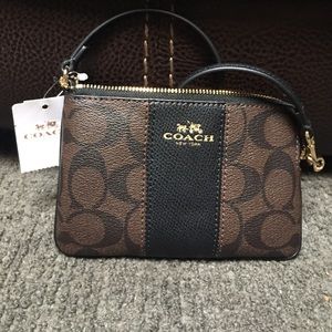 Small Coach Wristlet