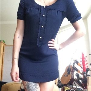 Cooperative Navy Blue Babydoll Dress
