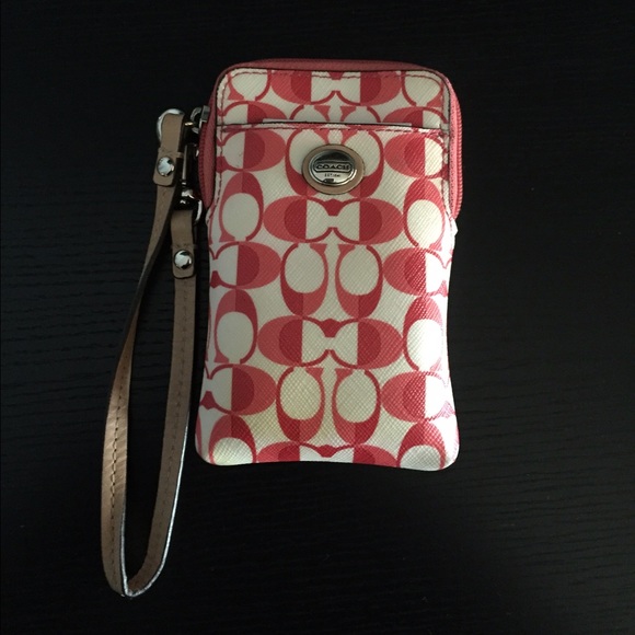 Coach wristlet
