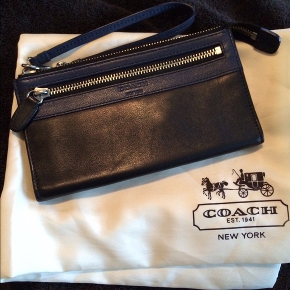 Coach Legacy Zippy ColorBlock Wristlet