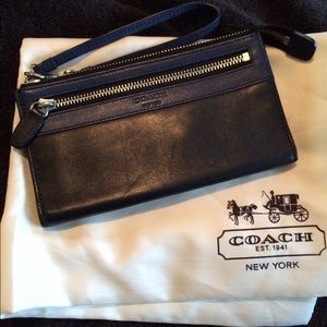 Coach Legacy Zippy ColorBlock Wristlet