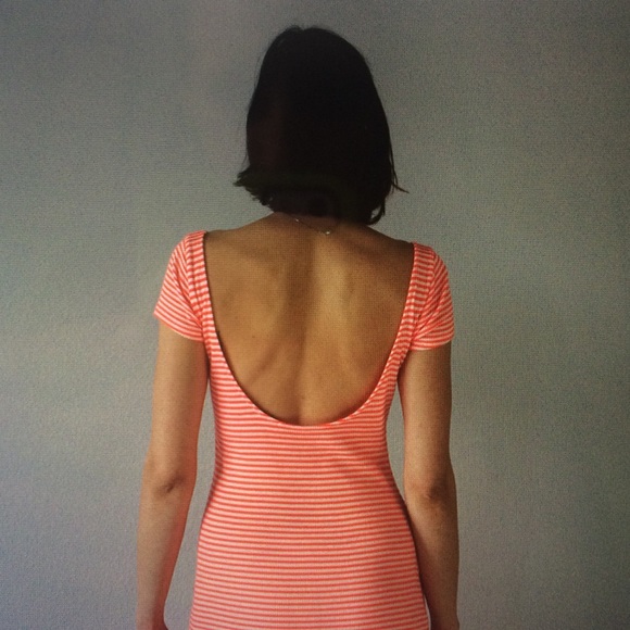 Orange Striped Dress ZARA - Picture 3 of 4