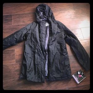 Black CB Sports waterproof lined jacket
