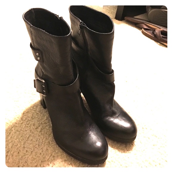 Nine West Over the Ankle Booties - Black - Picture 1 of 4