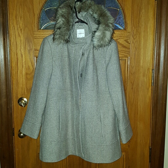 Croft & Barrow wool winter coat~size Large