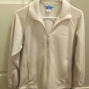 White Columbia Fleece Jacket