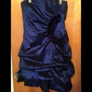 Navy Blue Formal Dress