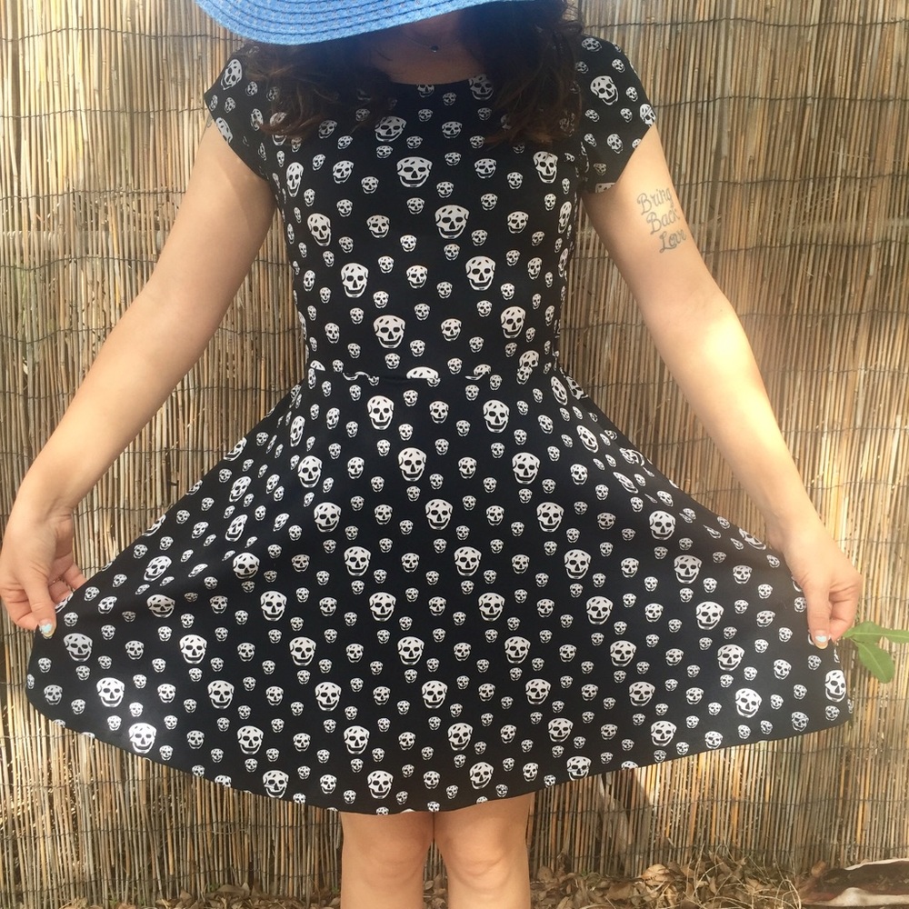 Modcloth skull sundress