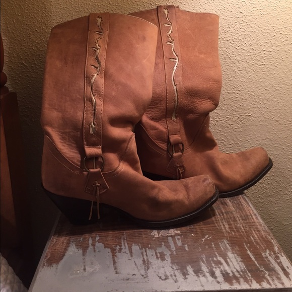 Double H Genuine Leather Cowboy Boots