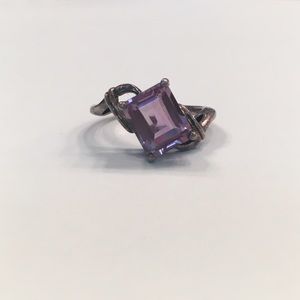 Lavender Gemstone Ring