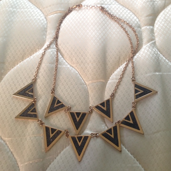 A triangle necklace