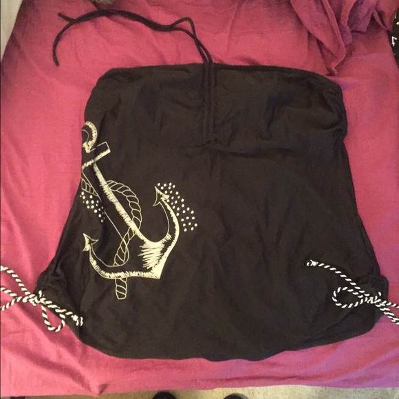 Anchor Print Halter Bathing Suit Top from Torrid