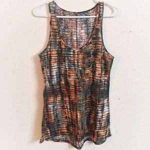 NWOT Patterned Tank Top