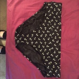 Anchor Print Bikini Bottoms from Torrid