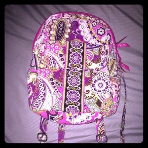 Vera Bradley- Pink Paisley Bag