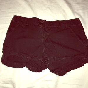 Black shorts