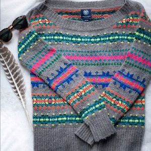 Colorful Aztec AE Sweater
