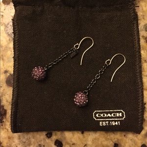 Coach earrings