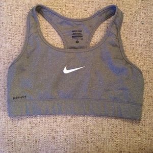 Nike Pro Gray S Sports Bra