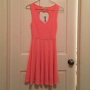 Dress heart cut out
