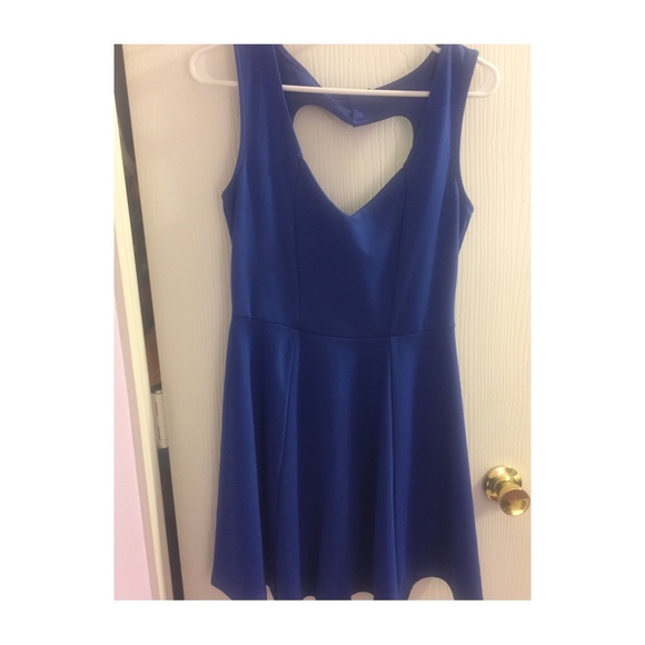 Heart Cutout skater dress
