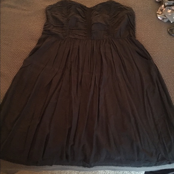 Black Strapless Dress from Torrid