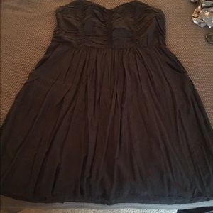 Black Strapless Dress from Torrid