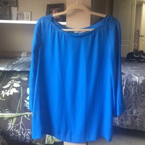 From The Loft... Blue top