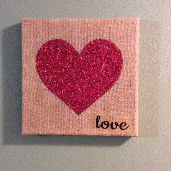 Customized Burlap Wall Decor 💜 - Picture 2 of 2
