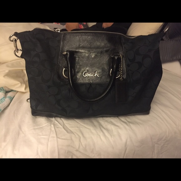 Coach Black Purse - Picture 2 of 3