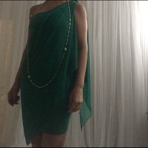 Green dress