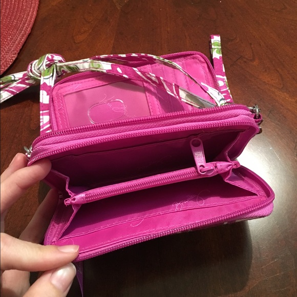 Vera Bradley All-in-one Crossbody in Julep Tulip - Picture 3 of 4