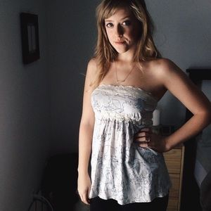 Abercrombie & Fitch Strapless Top