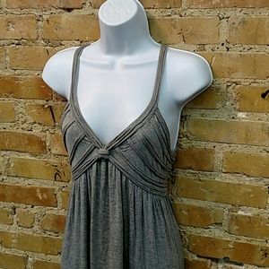 Soft racerback gray maxi