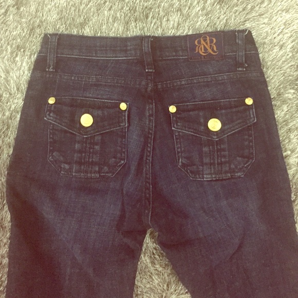 Rock & republic dark blue jeans!