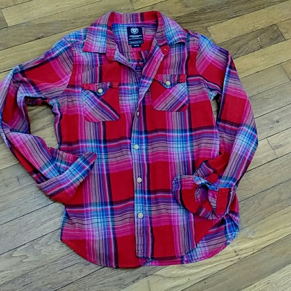 American Eagle Favorite Fit flannel